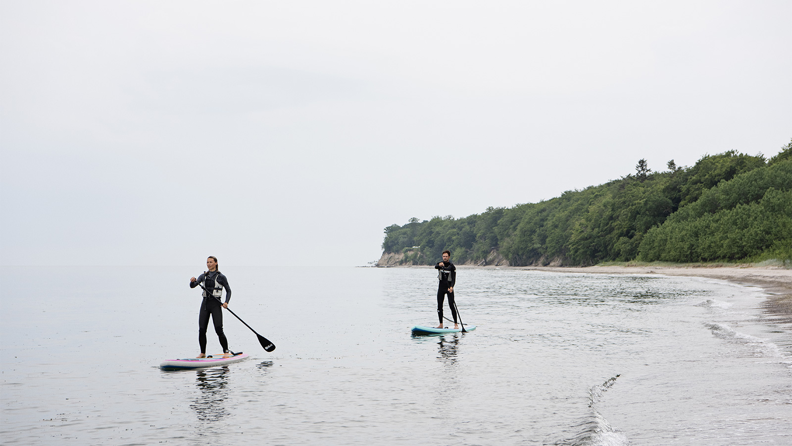 Hesnæs strand_paddleboard